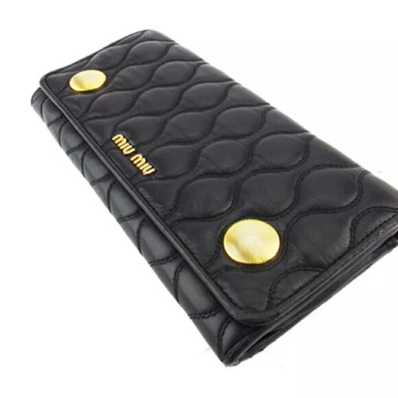 miu miu shoulder bag quilted leather Authentic used T18958 - Picture 3 of 9